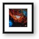 Hubble Reveals a Tapestry of Blazing Starbirth Framed Print