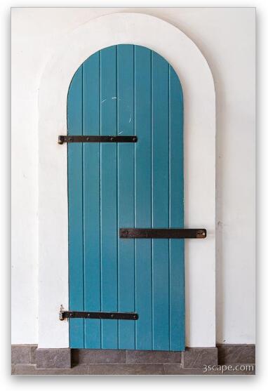 Blue Door Fine Art Print