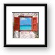 Window to Great Tobago Framed Print