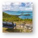 Loveseat with a View Metal Print