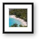 Trunk Bay Beach Framed Print