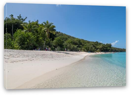 Hawksnest Beach Fine Art Canvas Print