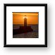 Duluth North Pier Lighthouse Framed Print