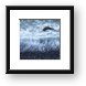 Waves on Cobble Beach Framed Print