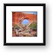 North Window, Arches National Park Framed Print