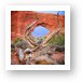 North Window, Arches National Park Art Print