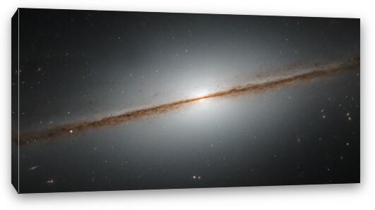 Little Sombrero Galaxy NGC 7814 Fine Art Canvas Print