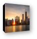 Spring Equinox in Chicago Canvas Print
