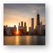 Spring Equinox in Chicago Metal Print