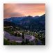 Dusk Over the Million Dollar Highway in Ouray Metal Print