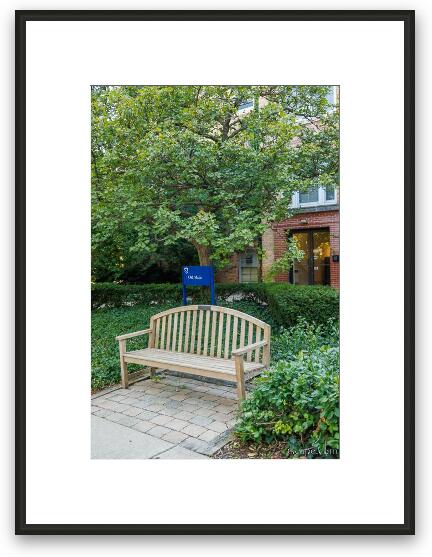 Old Main Building Framed Fine Art Print