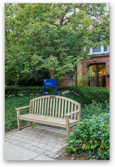 Old Main Building Fine Art Metal Print