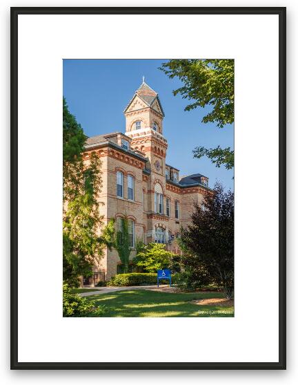 Old Main Building Framed Fine Art Print