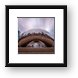 Cloudy Morning by the Bean Framed Print