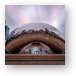 Cloudy Morning by the Bean Metal Print