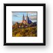 Sunset at Holy Hill Basilica in Autumn Framed Print