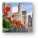 Spring Flowers Along Michigan Ave Chicago Metal Print