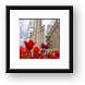 Spring Tulips at Wrigley Building Framed Print