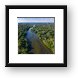 Fox River Aerial Framed Print
