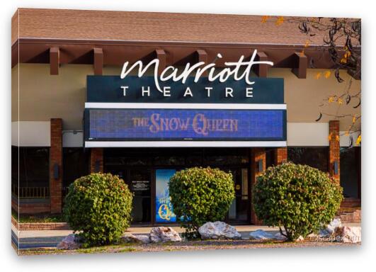 Marriott Theatre Fine Art Canvas Print