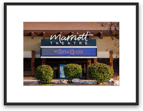 Marriott Theatre Framed Fine Art Print