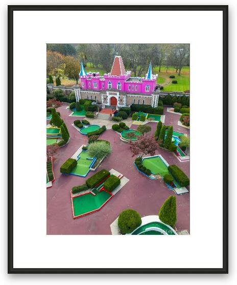Par-King Mini Golf Framed Fine Art Print