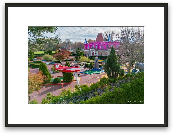 Par-King Mini Golf Framed Fine Art Print