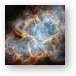 Crab Nebula NIRCam and MIRI JWST Metal Print