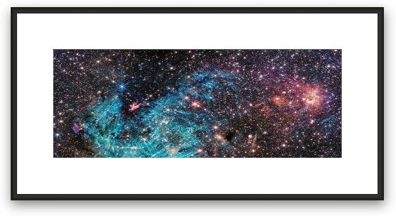 Sagittarius C NIRCam JWST Framed Fine Art Print