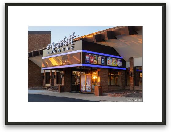 Marriott Theatre Framed Fine Art Print