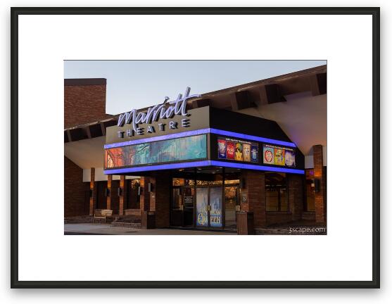 Marriott Theatre Framed Fine Art Print