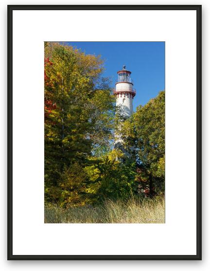 Grosse Point Lighthouse Framed Fine Art Print