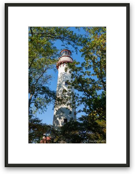 Grosse Point Lighthouse Framed Fine Art Print