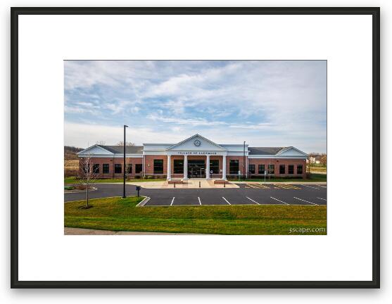 Lakemoor Village Hall Framed Fine Art Print