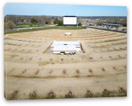 McHenry Outdoor Theater Fine Art Canvas Print