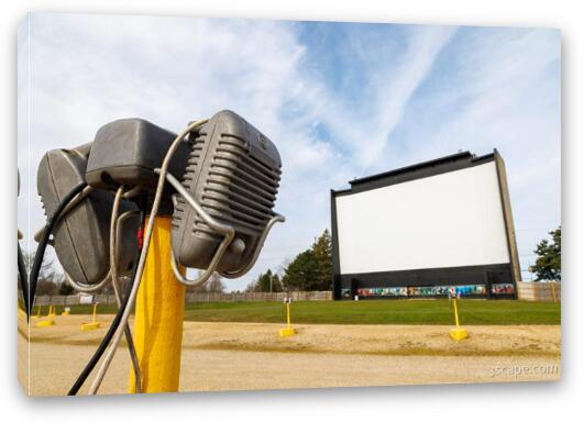McHenry Outdoor Theater Fine Art Canvas Print