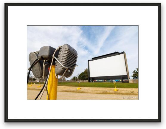 McHenry Outdoor Theater Framed Fine Art Print