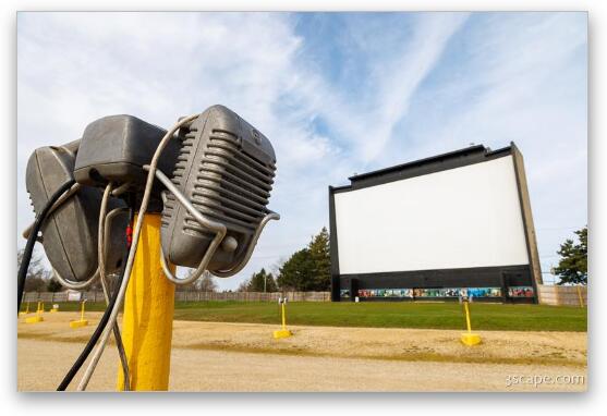 McHenry Outdoor Theater Fine Art Metal Print