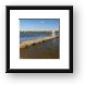 Life Guard Dock at Fish Lake Framed Print