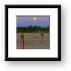 Moon over McHenry Outdoor Theater Framed Print