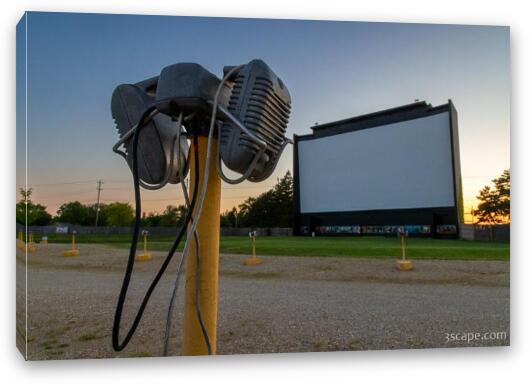 McHenry Outdoor Theater Fine Art Canvas Print