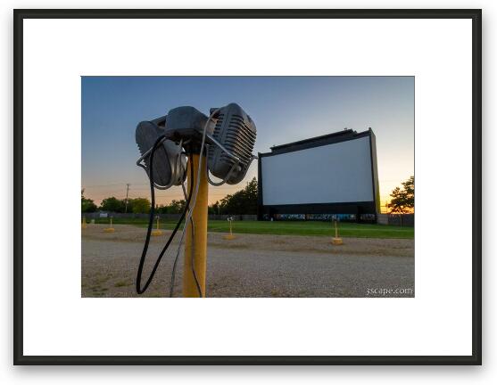 McHenry Outdoor Theater Framed Fine Art Print