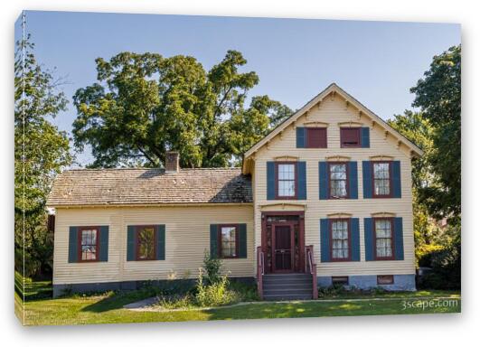 Historic Sunderlage Farm House 2 Fine Art Canvas Print