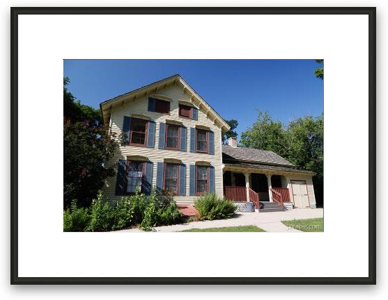 Historic Sunderlage Farm House 3 Framed Fine Art Print