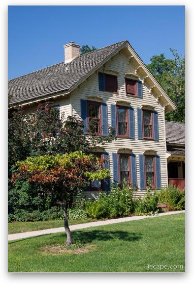 Historic Sunderlage Farm House 4 Fine Art Metal Print