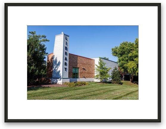 Hoffman Estates Branch Library 2 Framed Fine Art Print