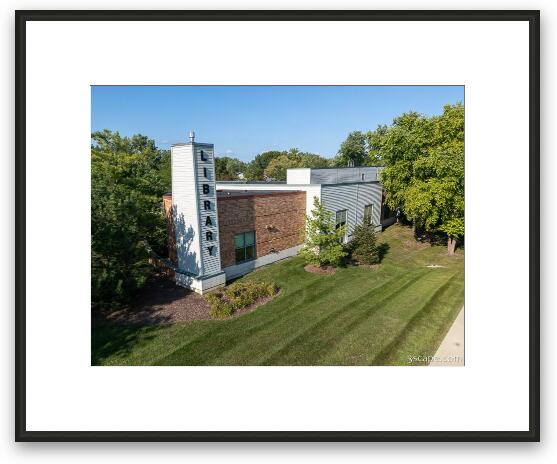 Hoffman Estates Branch Library 5 Framed Fine Art Print