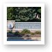 Hoffman Estates Village Hall Sign Art Print