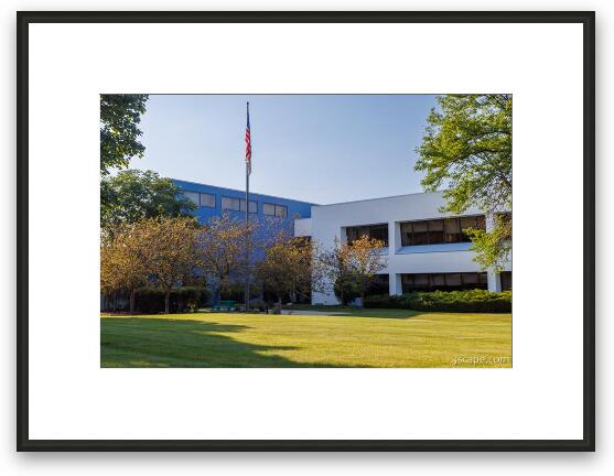 Hoffman Estates Village Hall Framed Fine Art Print