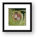 Hoffman Estates Aerial Design Framed Print